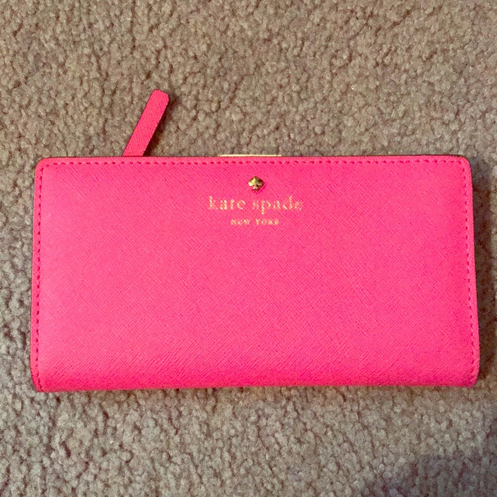 Kate Spade Hot Pink Wallet